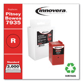 Innovera Compatible Red Postage Meter Ink, Replacement for 793-5 (IVR7935), 3,000 Page-Yield