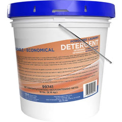 Genuine Joe Economical Powdered Laundry Detergent 288 oz (18 lb) - Non-toxic, Deodorize, Residue-free, Dye-free, Environmentally Friendly - White - 1 Each (GJO99741)