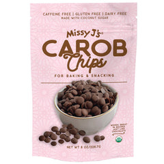 Missy Js Carob Chips 8 oz (Pack of 6)