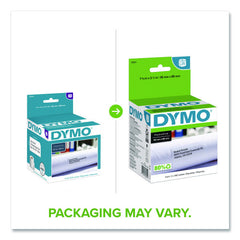 DYMO LabelWriter Address Labels, 1.4" x 3.5", White, 260 Labels/Roll, 2 Rolls/Pack (30321)